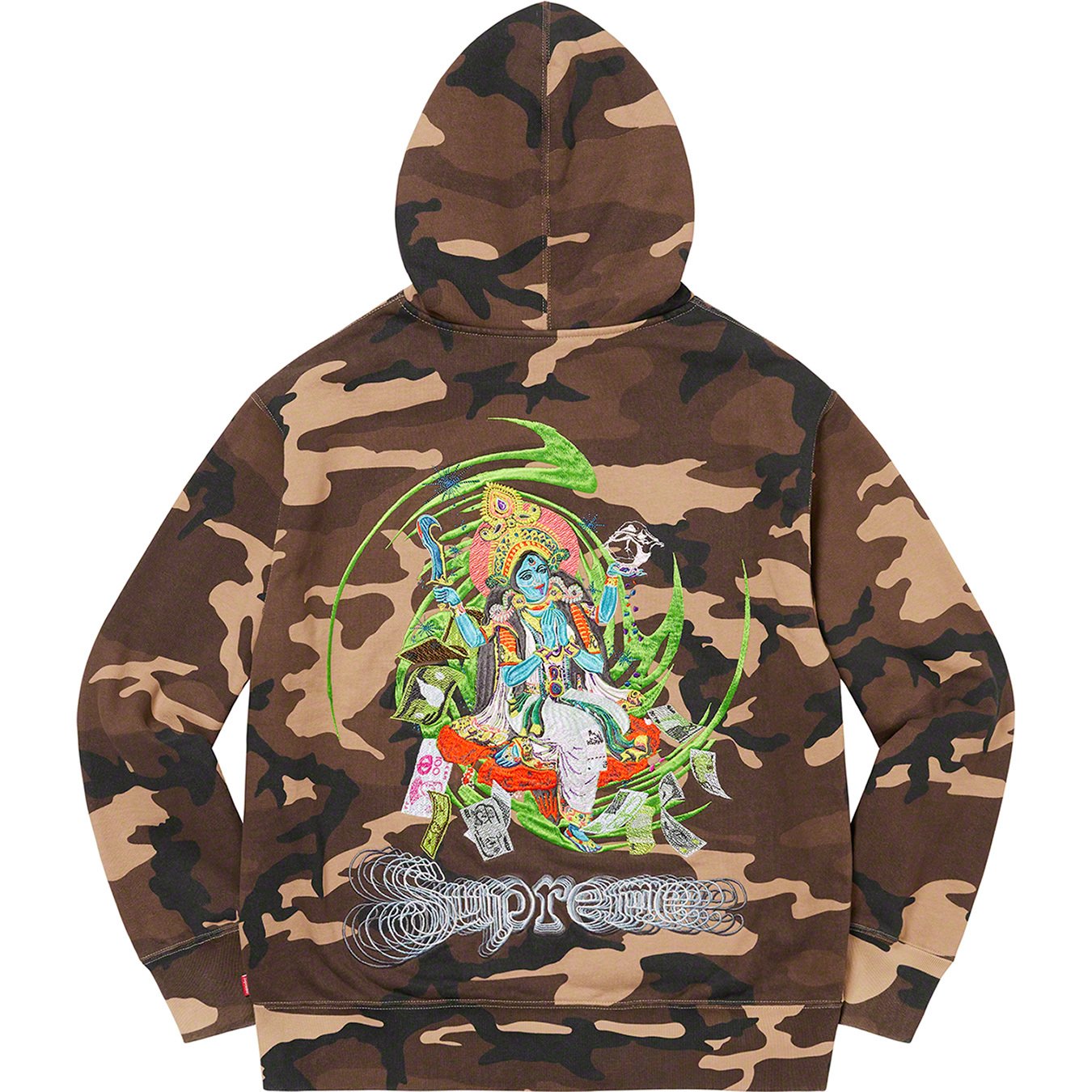 Lakshmi Zip Up Hooded Sweatshirt - fall winter 2022 - Supreme