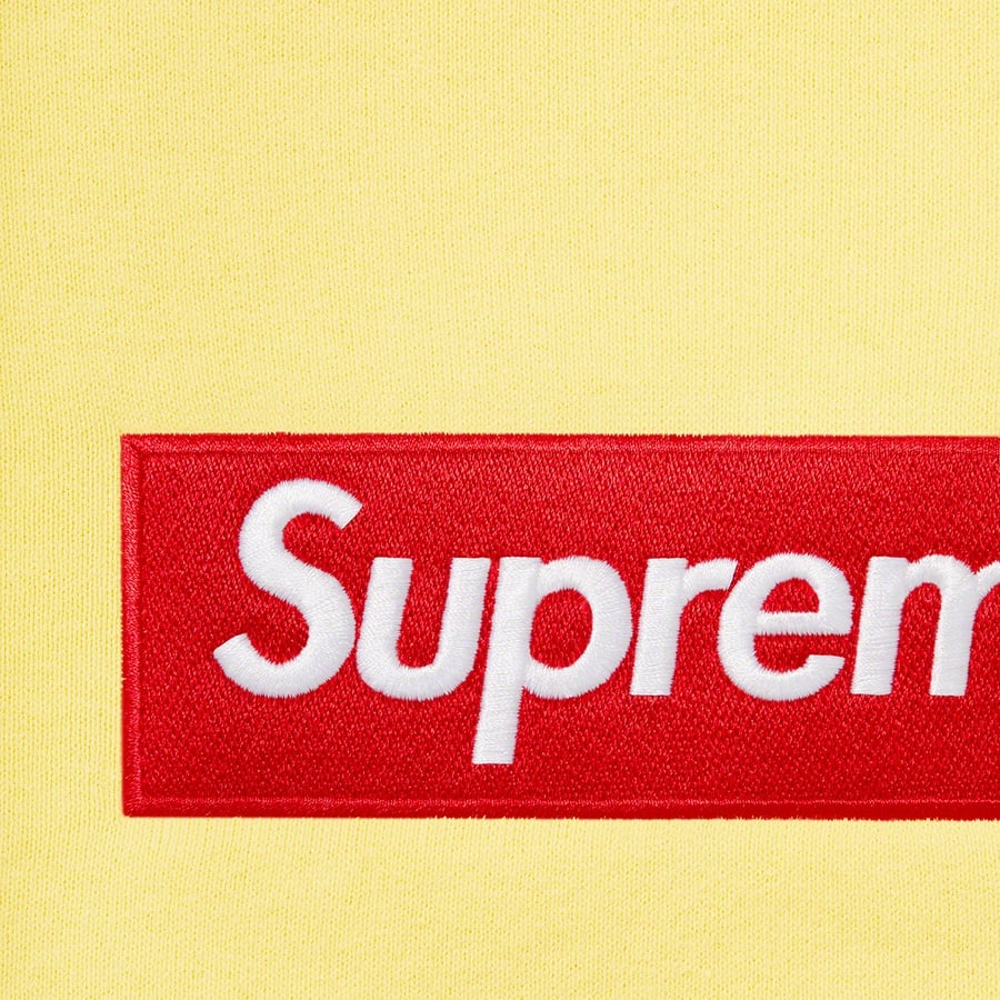 Box Logo Crewneck Pale Yellow