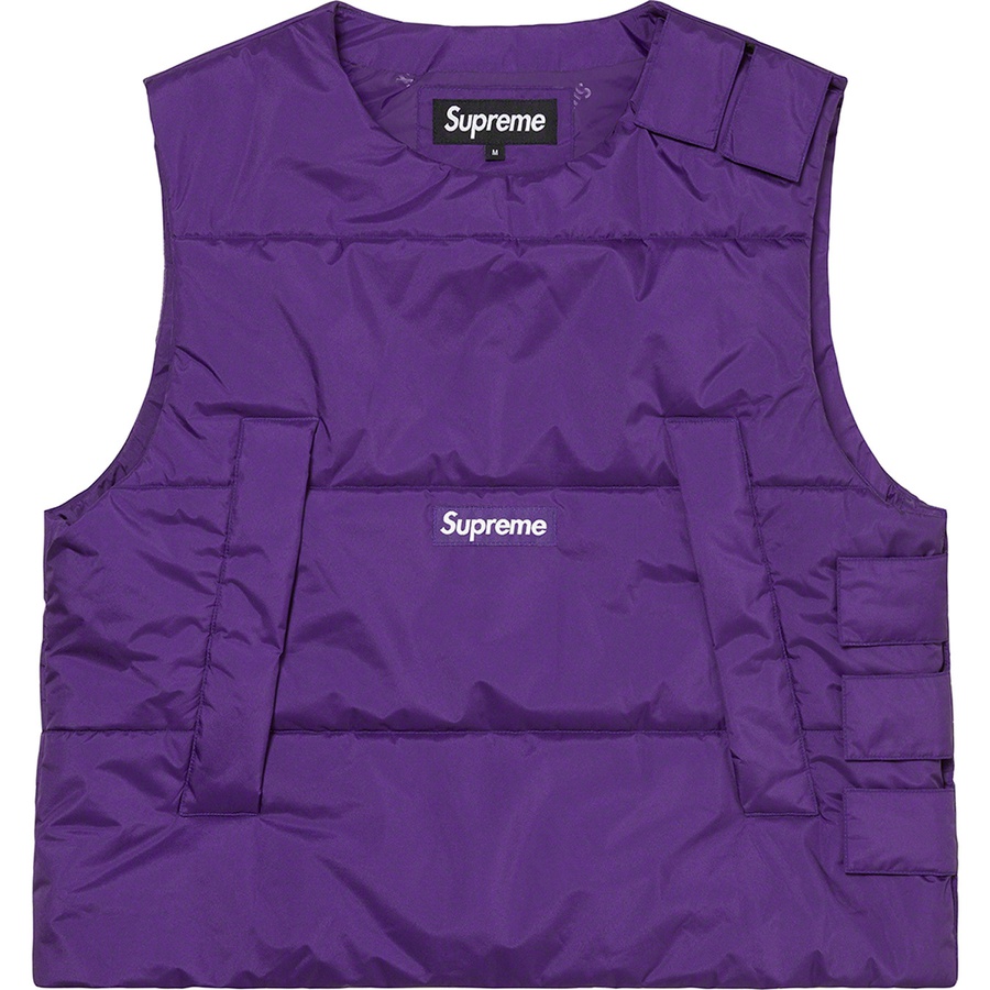 Details on 2-in-1 GORE-TEX Shell + WINDSTOPPER Vest Purple from fall winter
                                                    2022 (Price is $498)