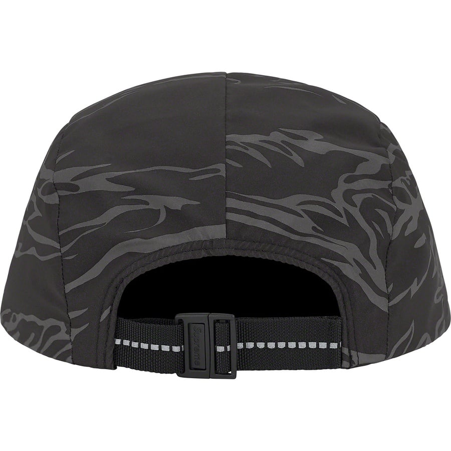 Details on Tiger Camo Reflective Camp Cap Black from fall winter
                                                    2022 (Price is $58)