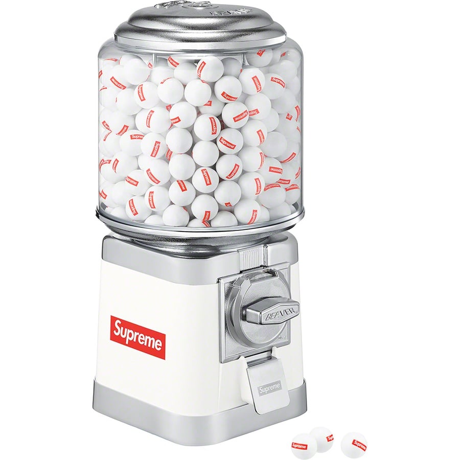 Details on Supreme Beaver Gumball Machine White from fall winter
                                                    2022 (Price is $298)