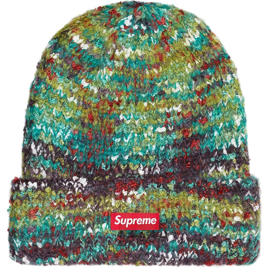 Details on Space Dye Beanie Teal from fall winter
                                                    2022 (Price is $38)