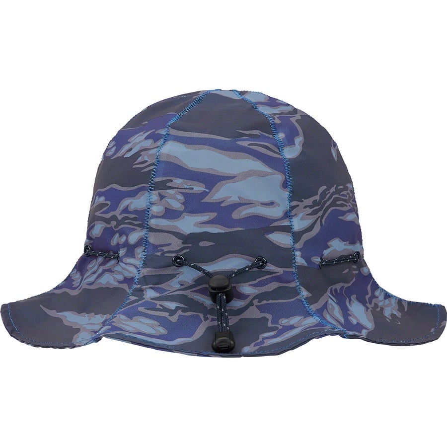 Details on Tiger Camo Reflective Tulip Hat Blue from fall winter
                                                    2022 (Price is $68)