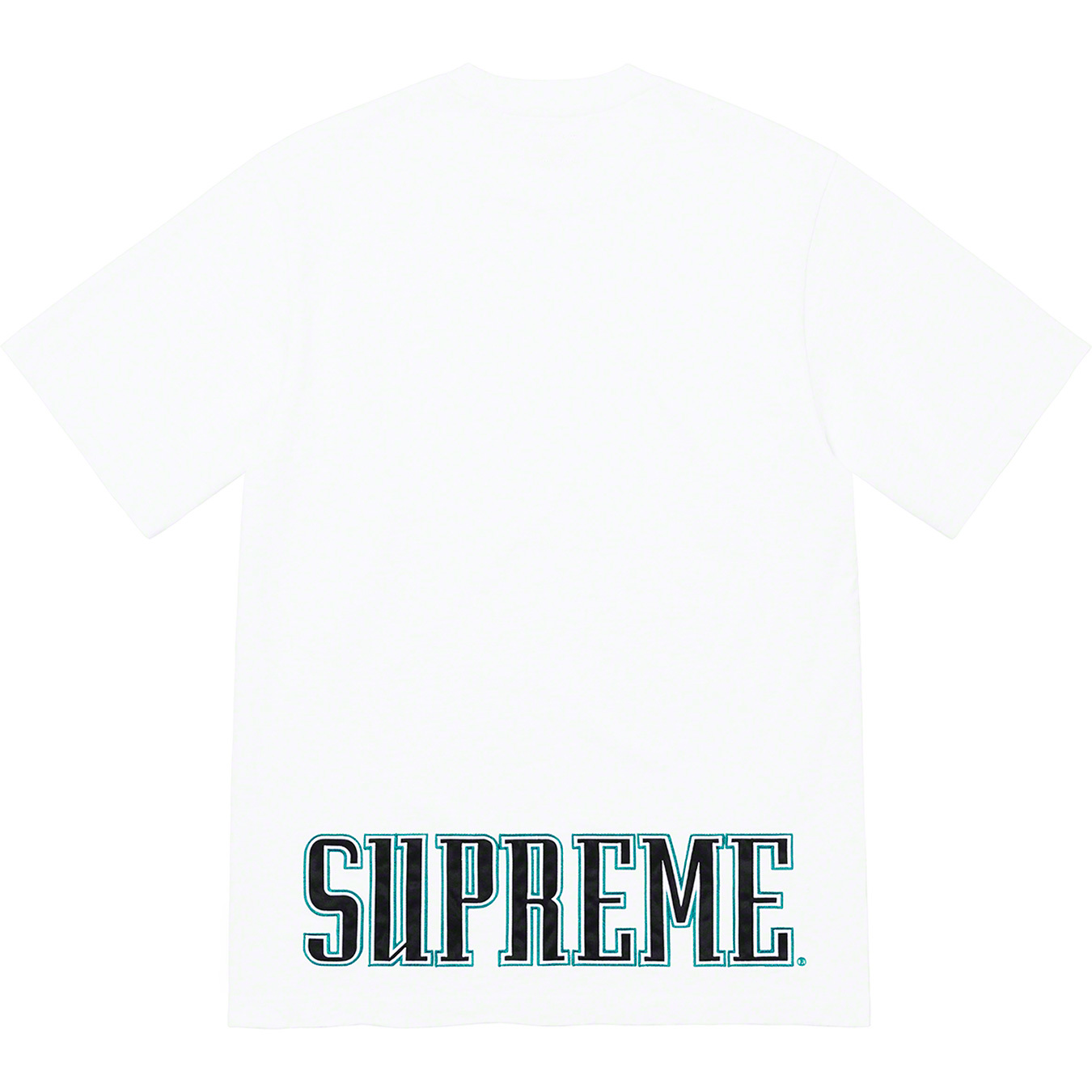 Contrast Appliqué S S Top - fall winter 2022 - Supreme