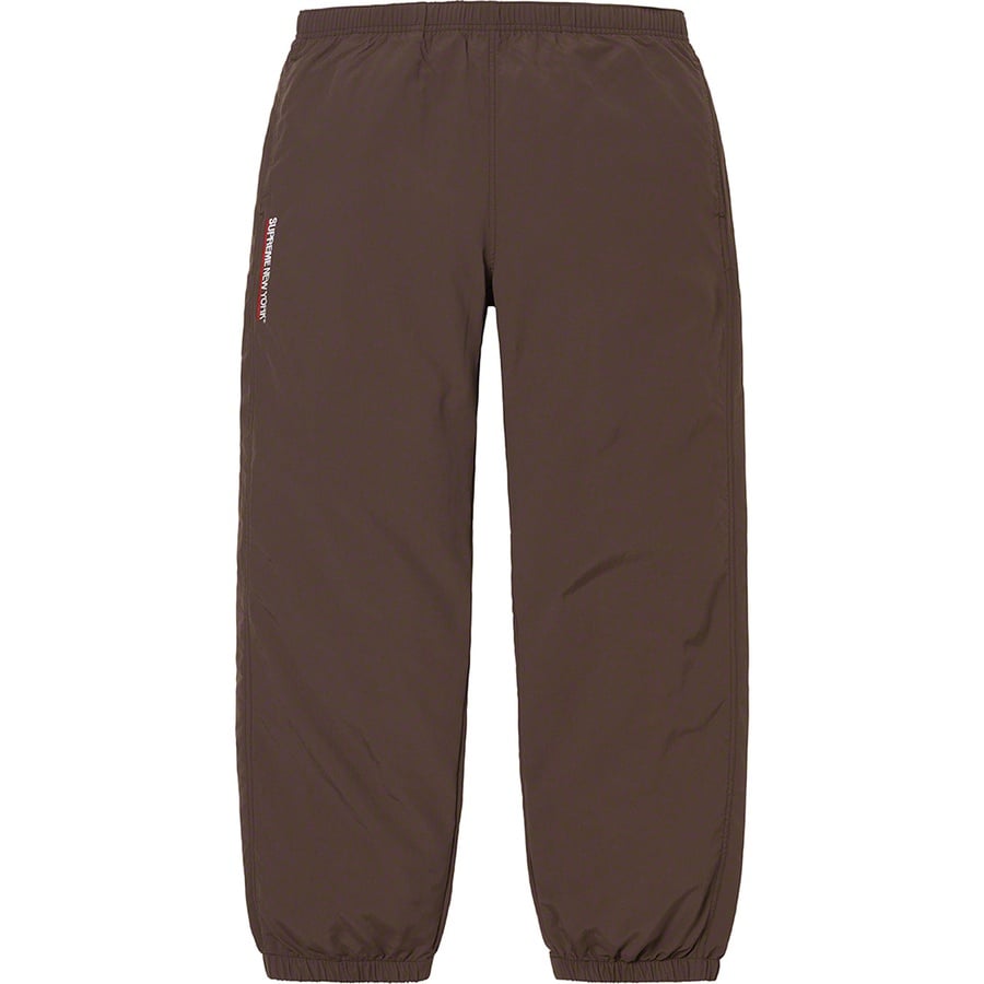 Details on Warm Up Pant Brown from fall winter
                                                    2022 (Price is $128)