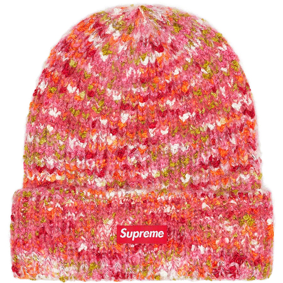 Details on Space Dye Beanie Red from fall winter
                                                    2022 (Price is $38)