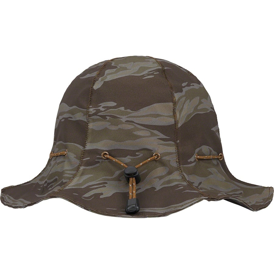 Details on Tiger Camo Reflective Tulip Hat Brown from fall winter
                                                    2022 (Price is $68)