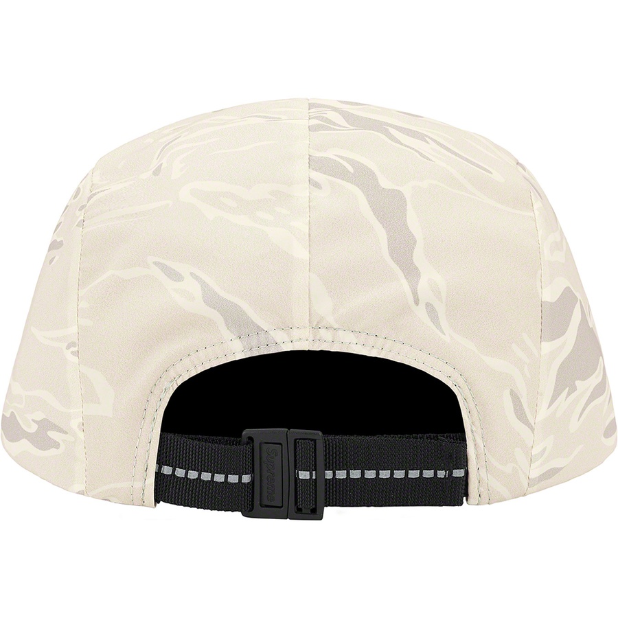 Details on Tiger Camo Reflective Camp Cap White from fall winter 2022 (Price is $58)