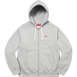 Small Box Drawcord Zip Up Hooded Sweatshirt - fall winter 2022 