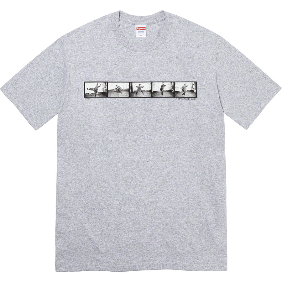 Details on Milford Graves Tee Heather Grey from fall winter
                                                    2022 (Price is $44)