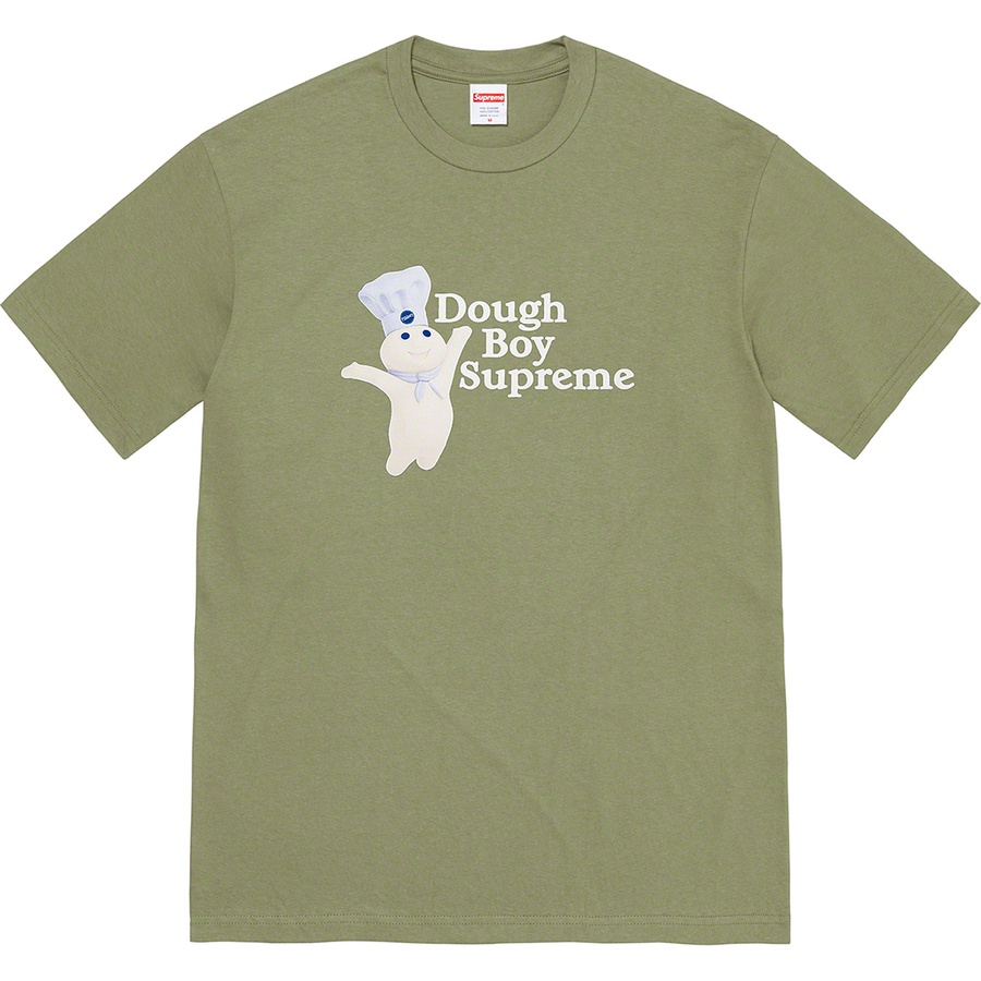 Details on Doughboy Tee Light Olive from fall winter
                                                    2022 (Price is $48)