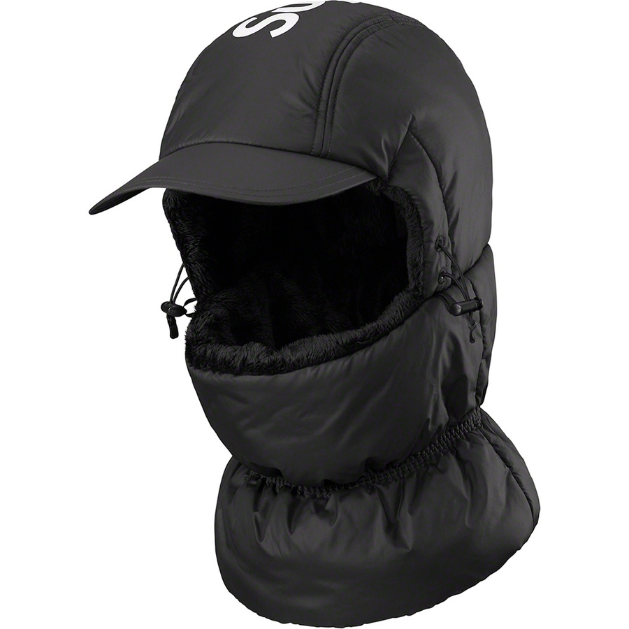 Details on Cordura Puffer Balaclava Black from fall winter
                                                    2022 (Price is $88)