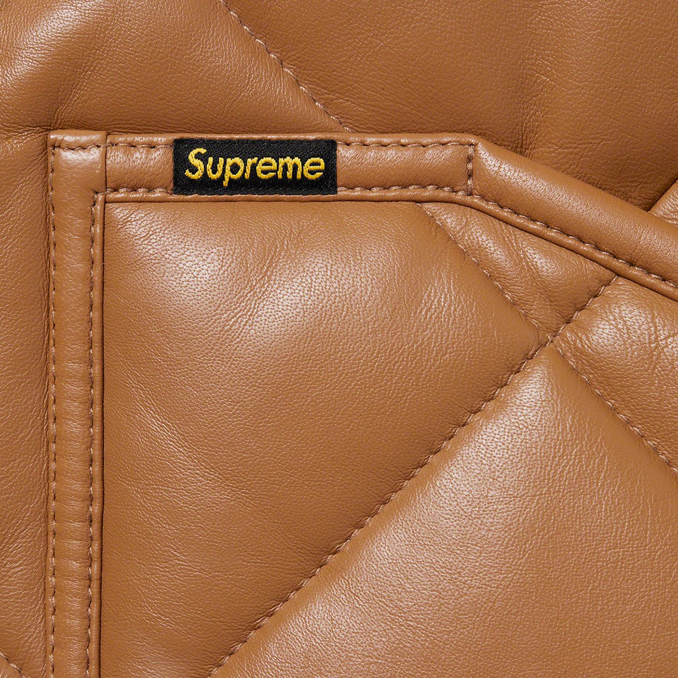 Quilted Leather Work Jacket - fall winter 2022 - Supreme