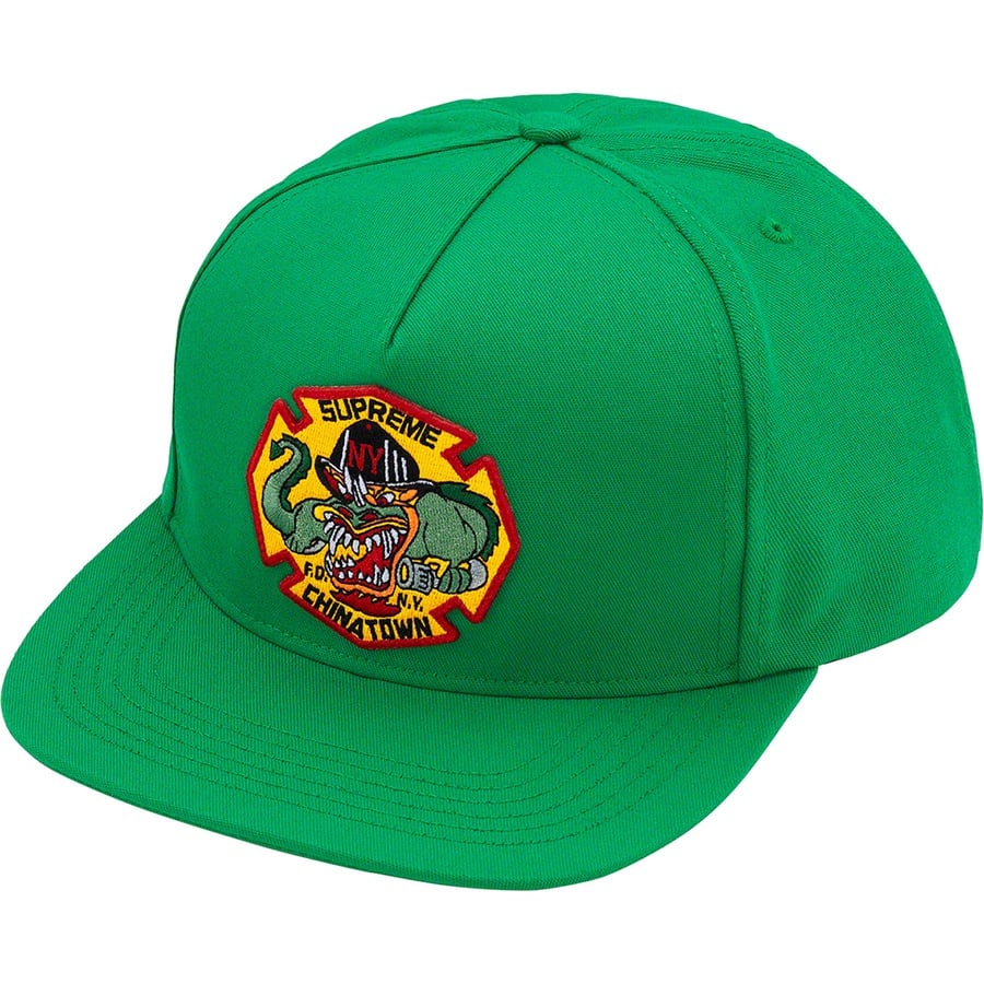 Details on FDNY Engine 9 5-Panel Green from fall winter
                                                    2022 (Price is $48)