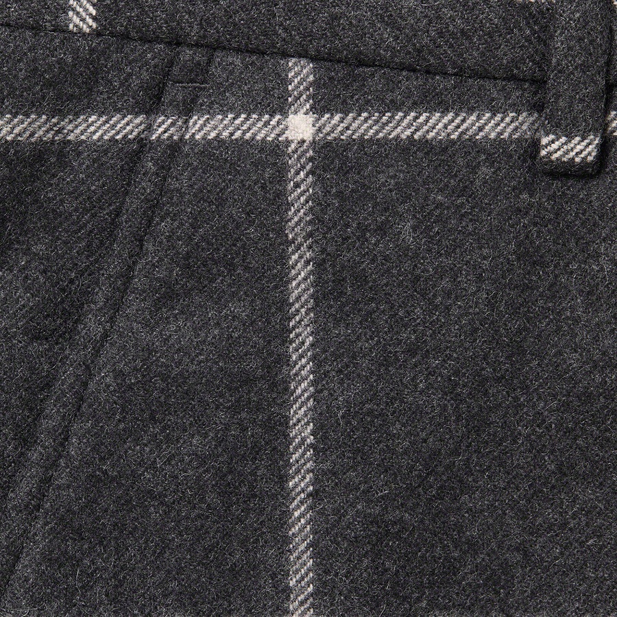 Details on Windowpane Wool Trouser Black from fall winter
                                                    2022 (Price is $178)