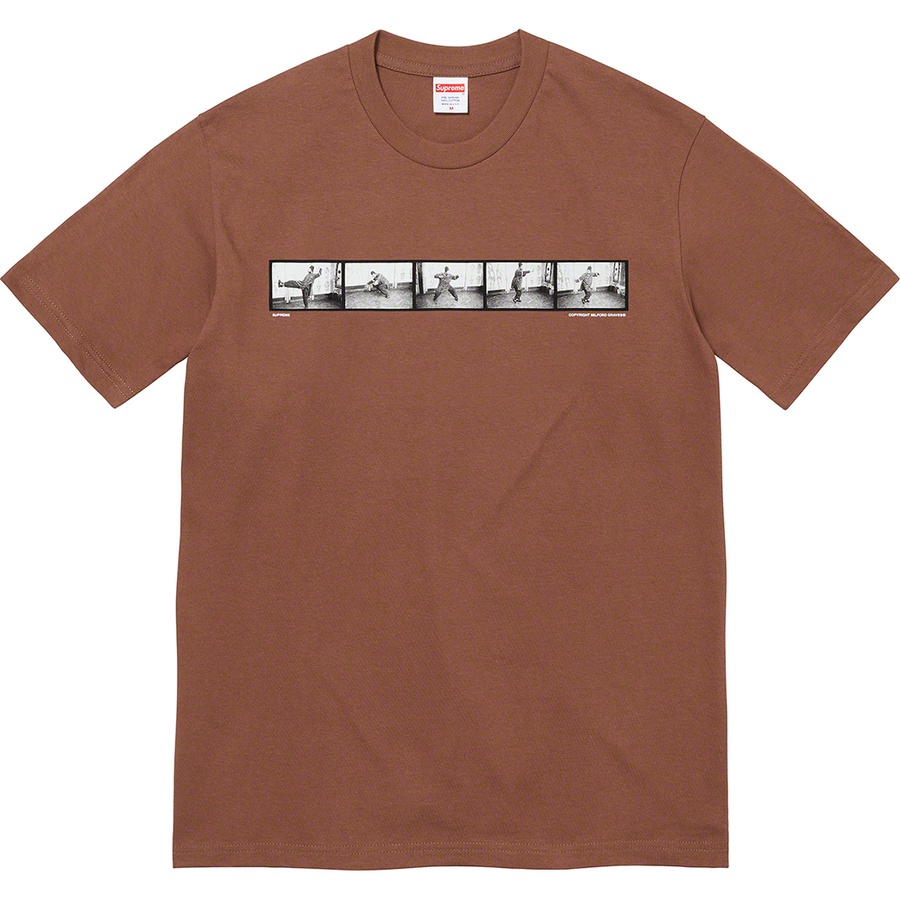 Details on Milford Graves Tee Brown from fall winter
                                                    2022 (Price is $44)