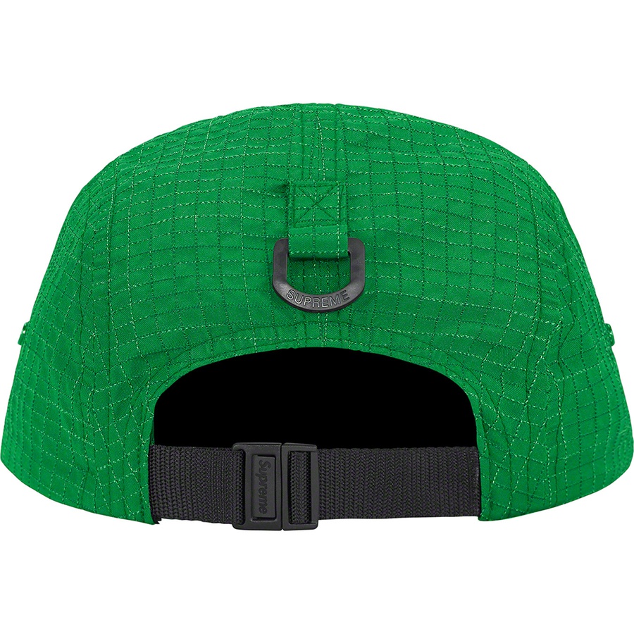 Details on Glow Ripstop Camp Cap Green from fall winter
                                                    2022 (Price is $54)