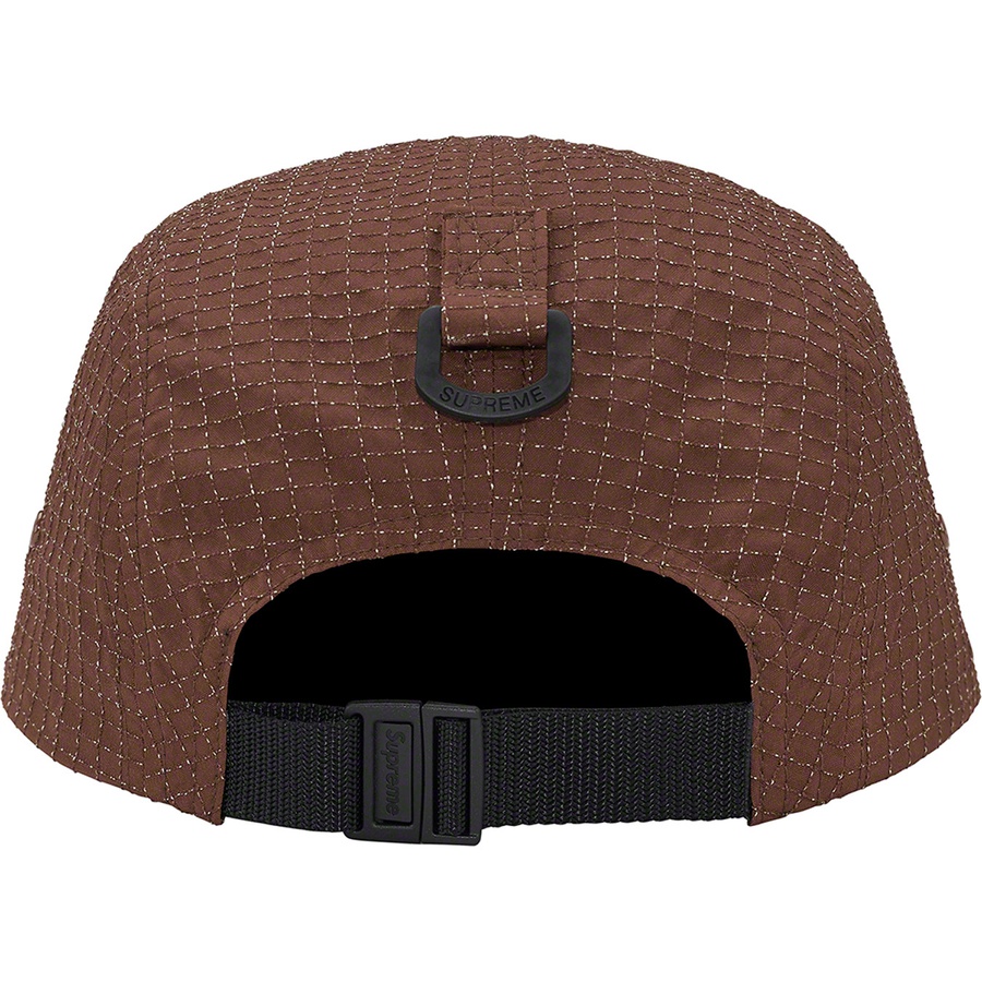 Details on Glow Ripstop Camp Cap Brown from fall winter
                                                    2022 (Price is $54)