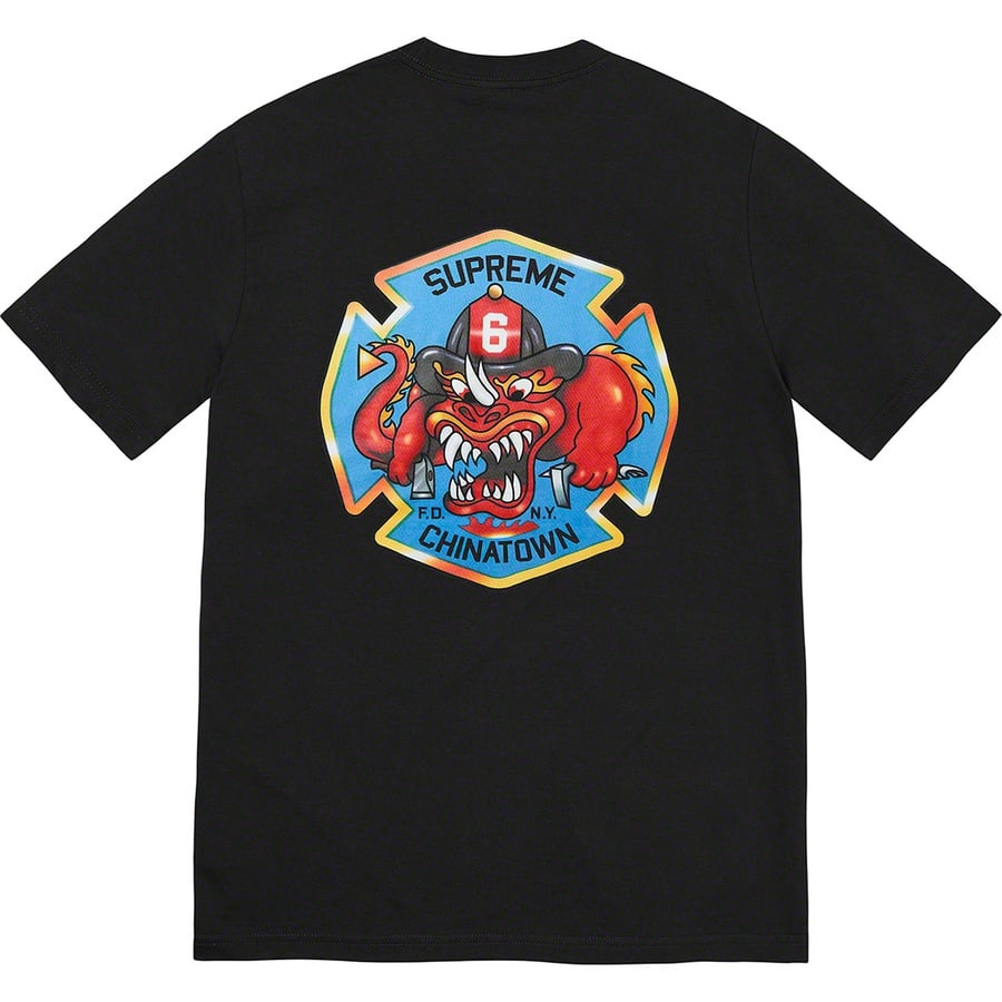 Details on FDNY Engine 9 Tee Black from fall winter
                                                    2022 (Price is $48)