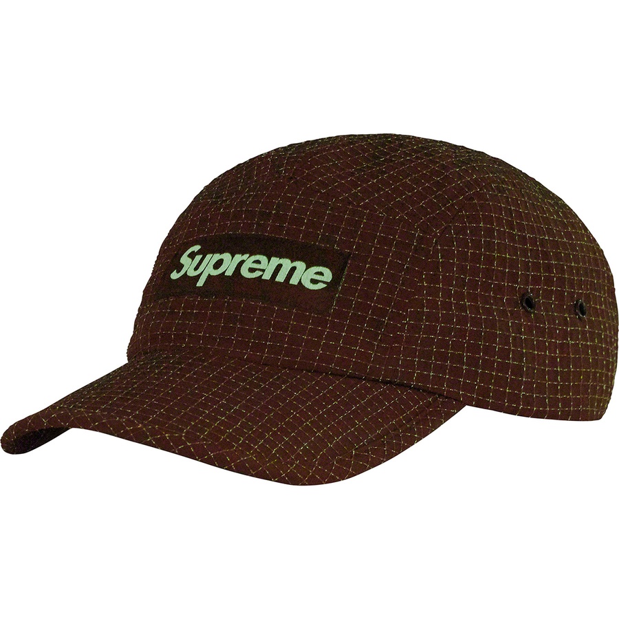 Details on Glow Ripstop Camp Cap Brown from fall winter
                                                    2022 (Price is $54)