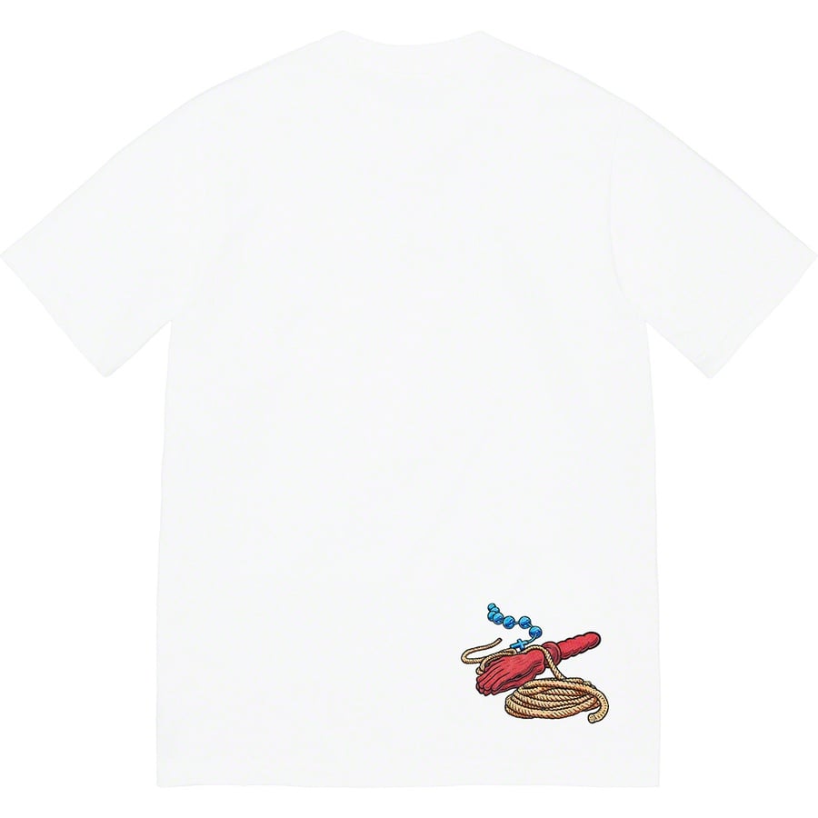 Details on Nuns Tee White from fall winter
                                                    2022 (Price is $40)