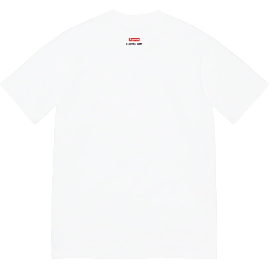 Details on Cigarette Tee White from fall winter
                                                    2022 (Price is $40)