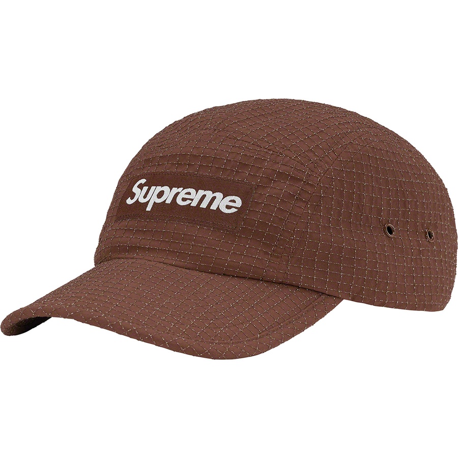 Details on Glow Ripstop Camp Cap Brown from fall winter
                                                    2022 (Price is $54)