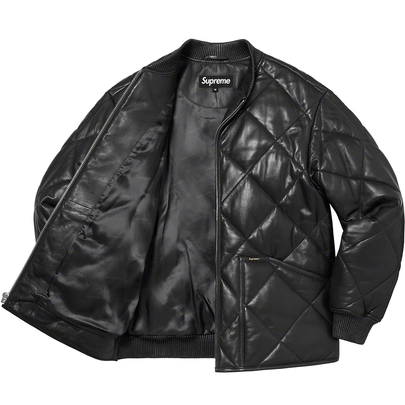 Quilted Leather Work Jacket - fall winter 2022 - Supreme