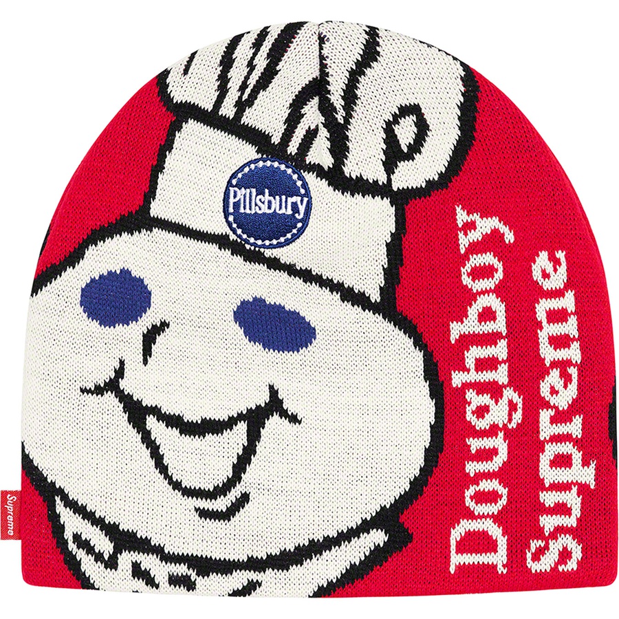 Details on Doughboy Beanie Red from fall winter
                                                    2022 (Price is $40)