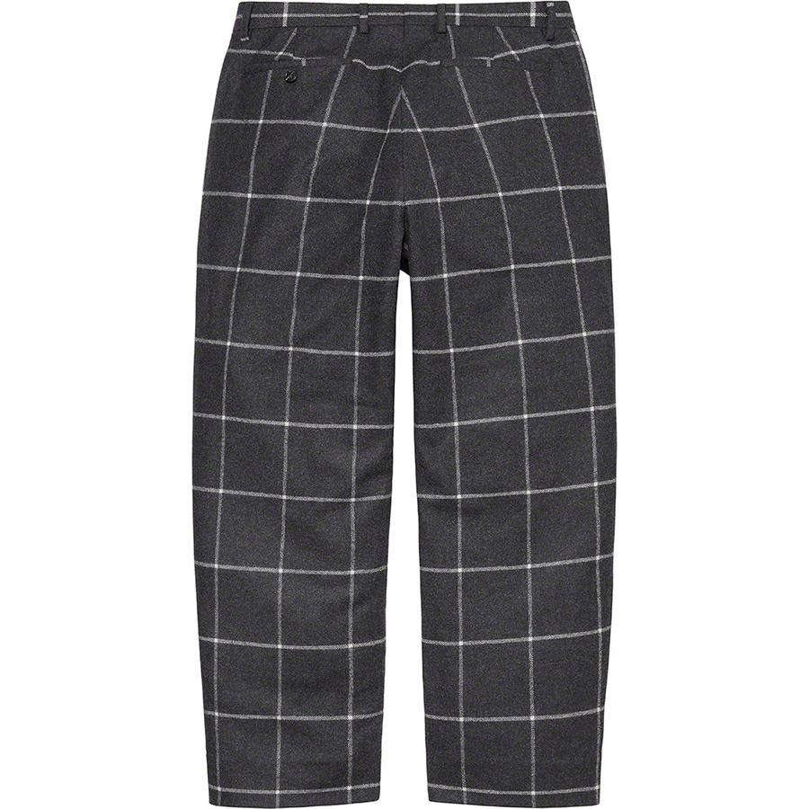 Details on Windowpane Wool Trouser Black from fall winter
                                                    2022 (Price is $178)