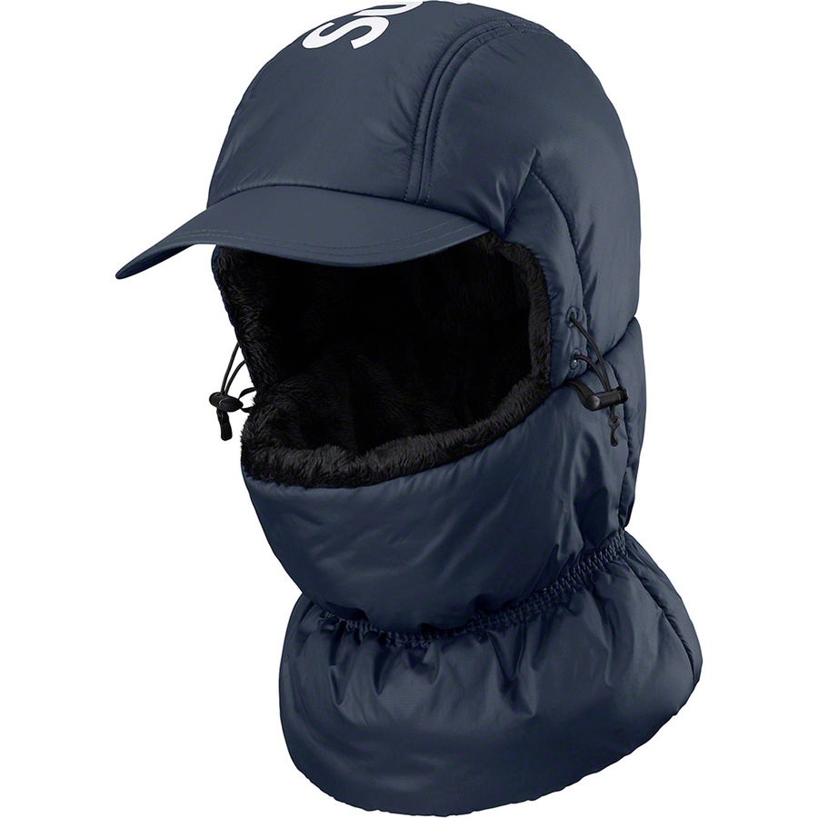 Details on Cordura Puffer Balaclava Navy from fall winter
                                                    2022 (Price is $88)