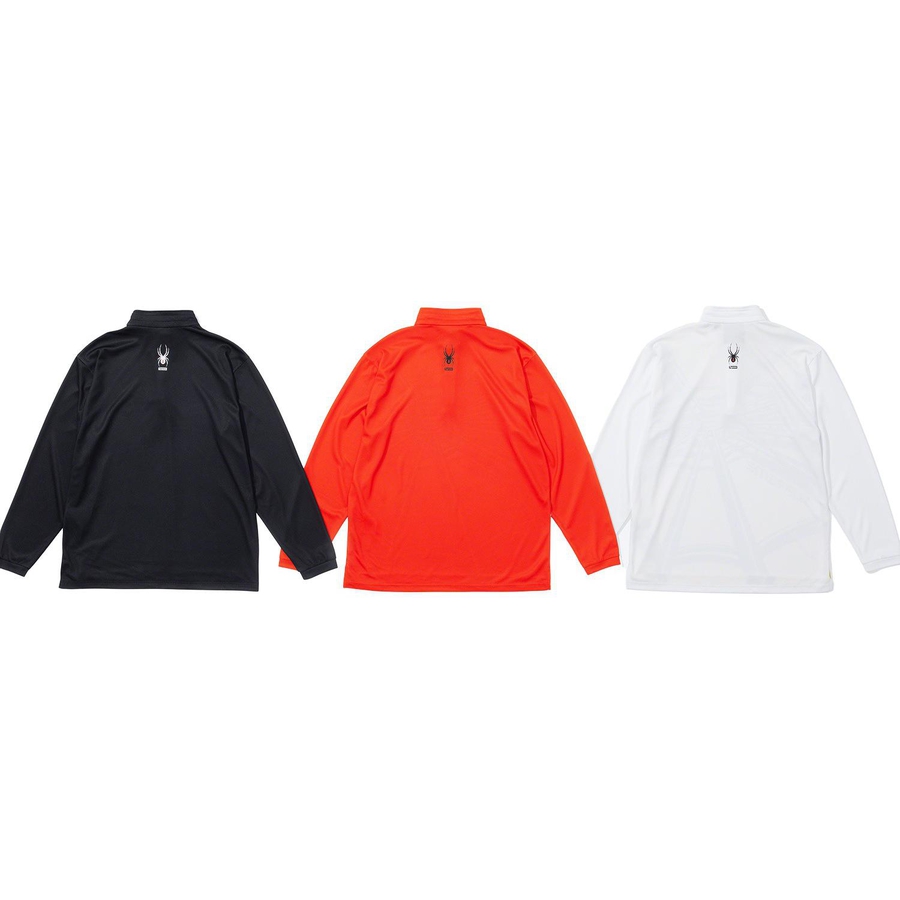 Details on Supreme Spyder Web Half Zip Pullover  from fall winter
                                                    2022 (Price is $128)