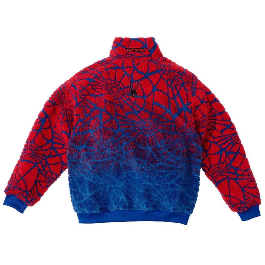 Details on Supreme Spyder Web Polar Fleece Jacket  from fall winter
                                                    2022 (Price is $248)