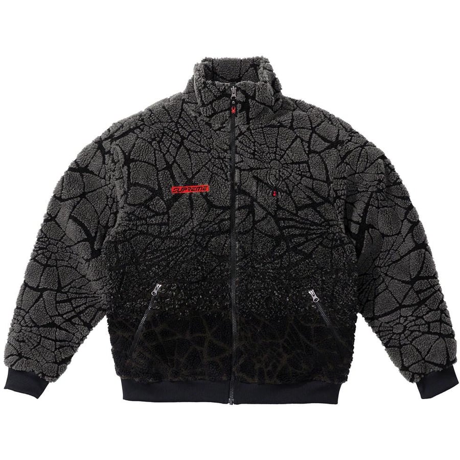 Details on Supreme Spyder Web Polar Fleece Jacket  from fall winter
                                                    2022 (Price is $248)