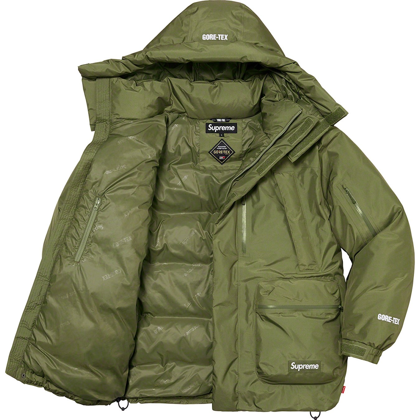 GORE-TEX 700-Fill Down Parka - fall winter 2022 - Supreme