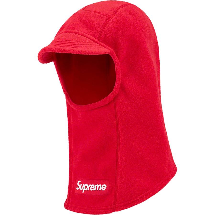 Details on Polartec Brim Balaclava Red from fall winter
                                                    2022 (Price is $60)