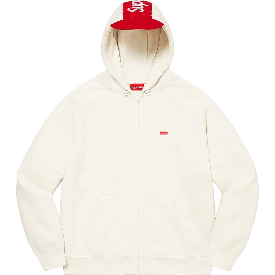 Details on Brim Zip Up Hooded Sweatshirt Stone from fall winter
                                                    2022 (Price is $178)