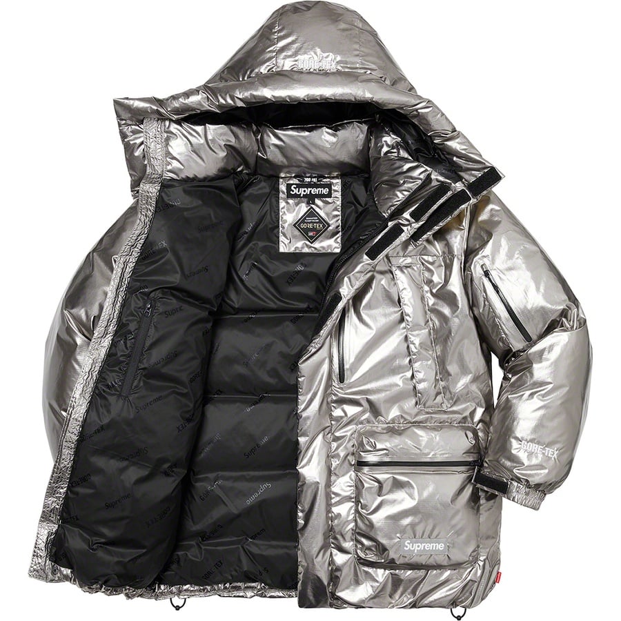 Details on GORE-TEX 700-Fill Down Parka Silver from fall winter
                                                    2022 (Price is $568)
