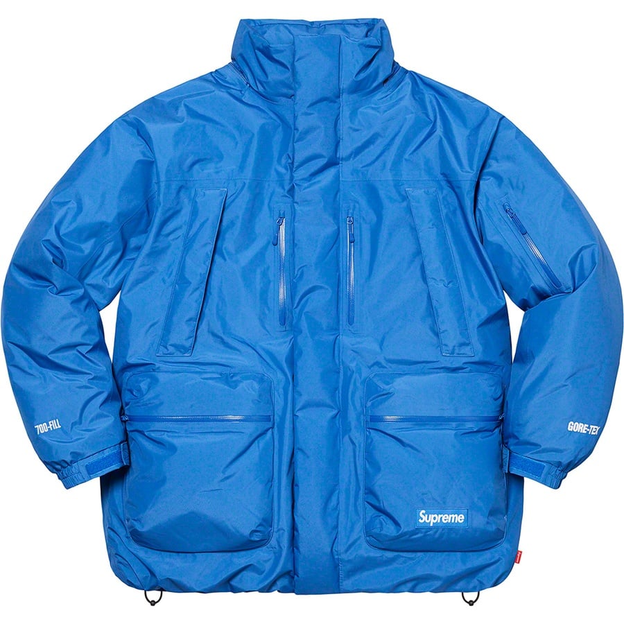 Details on GORE-TEX 700-Fill Down Parka Blue from fall winter
                                                    2022 (Price is $568)