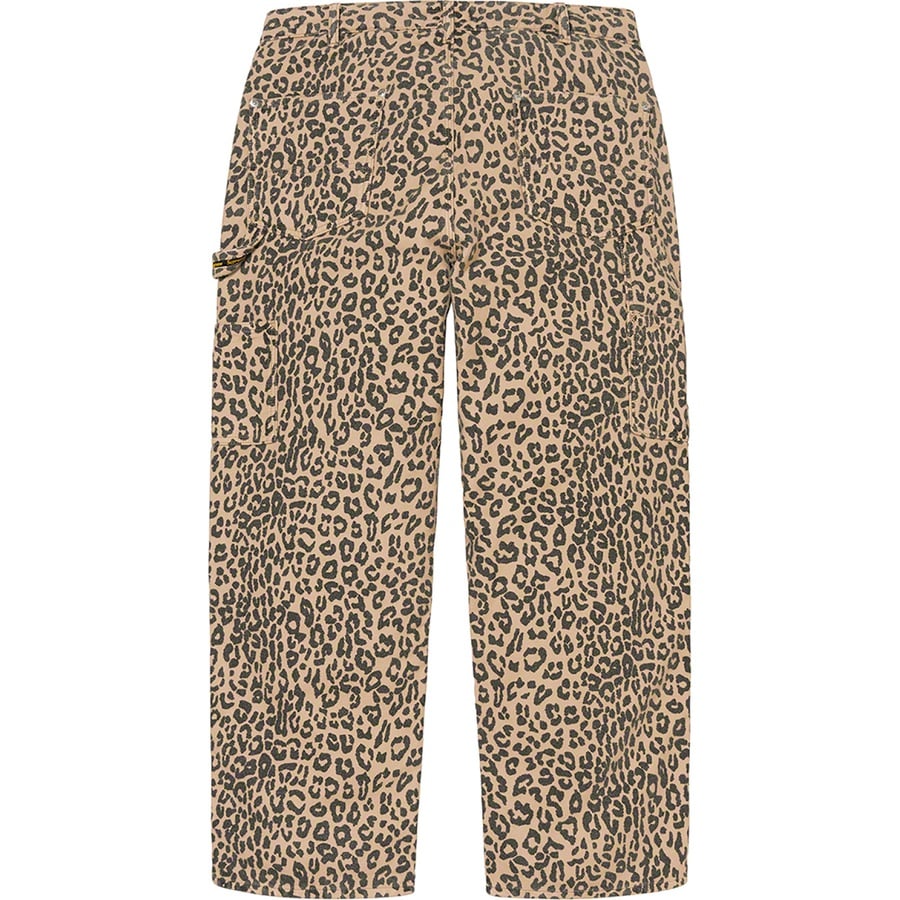 Details on Moleskin Double Knee Painter Pant Leopard from fall winter
                                                    2022 (Price is $188)