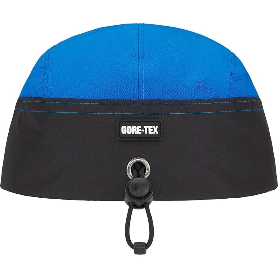 Details on GORE-TEX Camp Cap Blue from fall winter 2022 (Price is $58)