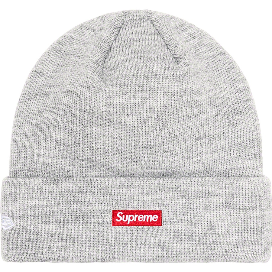 Details on New Era S Logo Beanie Heather Grey from fall winter 2022 (Price is $40)