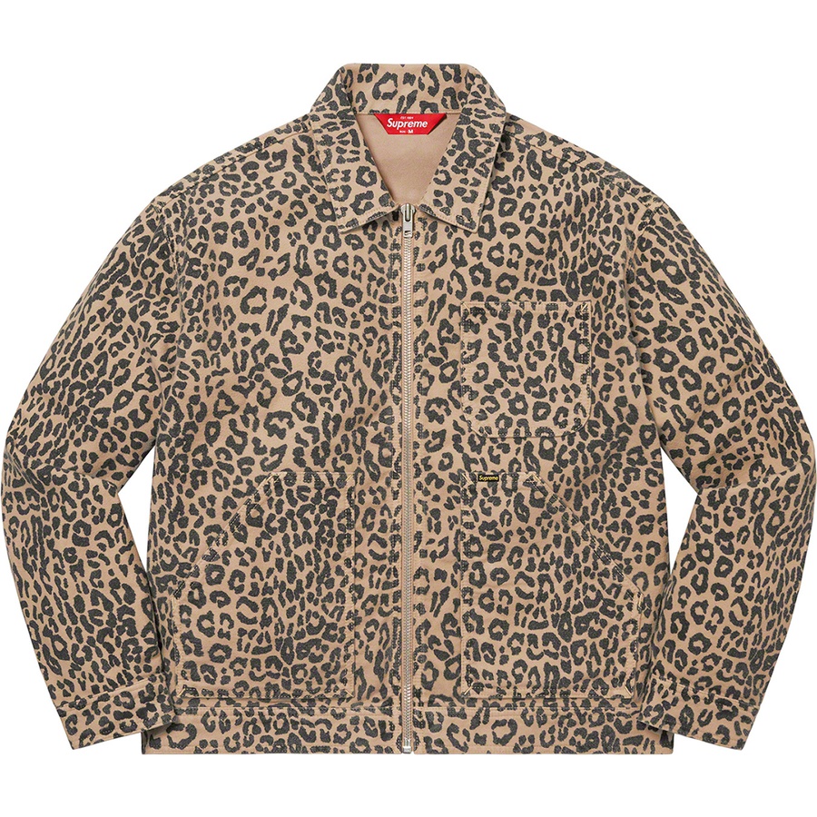 Details on Moleskin Work Jacket Leopard from fall winter
                                                    2022 (Price is $198)