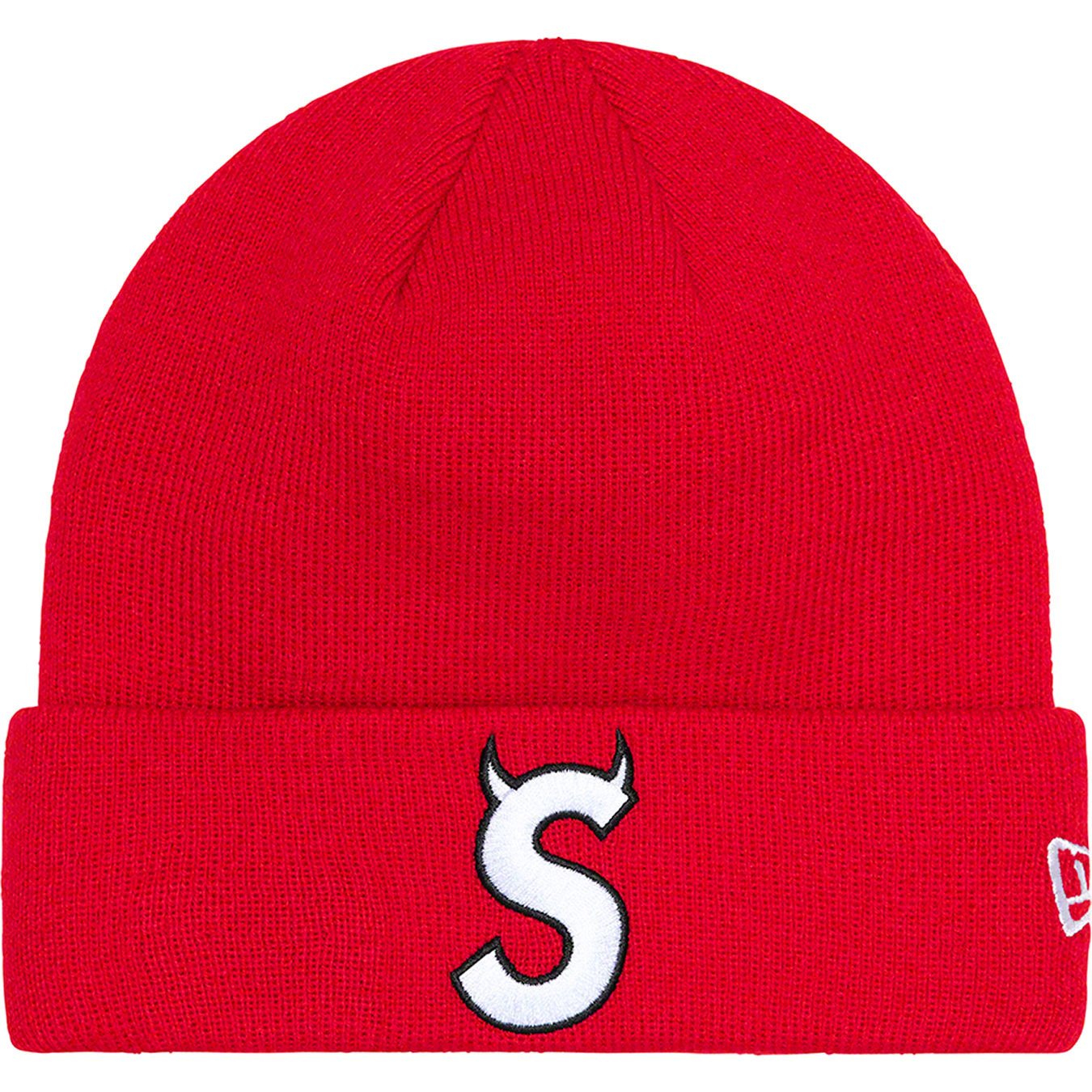 New Era S Logo Beanie - fall winter 2022 - Supreme