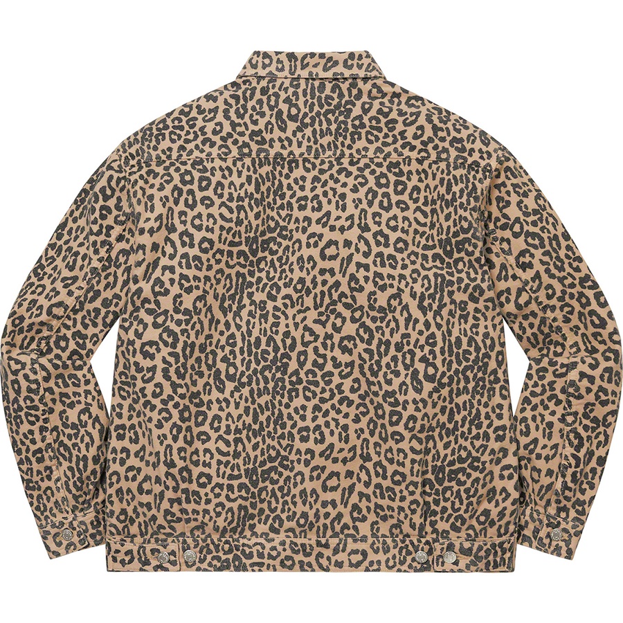Supreme Moleskin Work Jacket (FW22) - Leopard - $198
