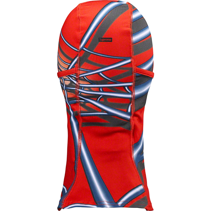 Details on Supreme Spyder Web Lightweight Balaclava Red from fall winter
                                                    2022 (Price is $58)