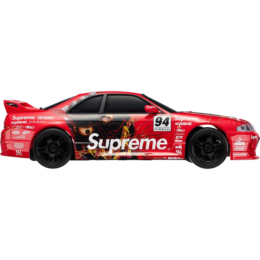 Details on Supreme Kyosho Mini-Z Nissan Skyline Nismo R33 RC Readyset Red from fall winter
                                                    2022 (Price is $348)