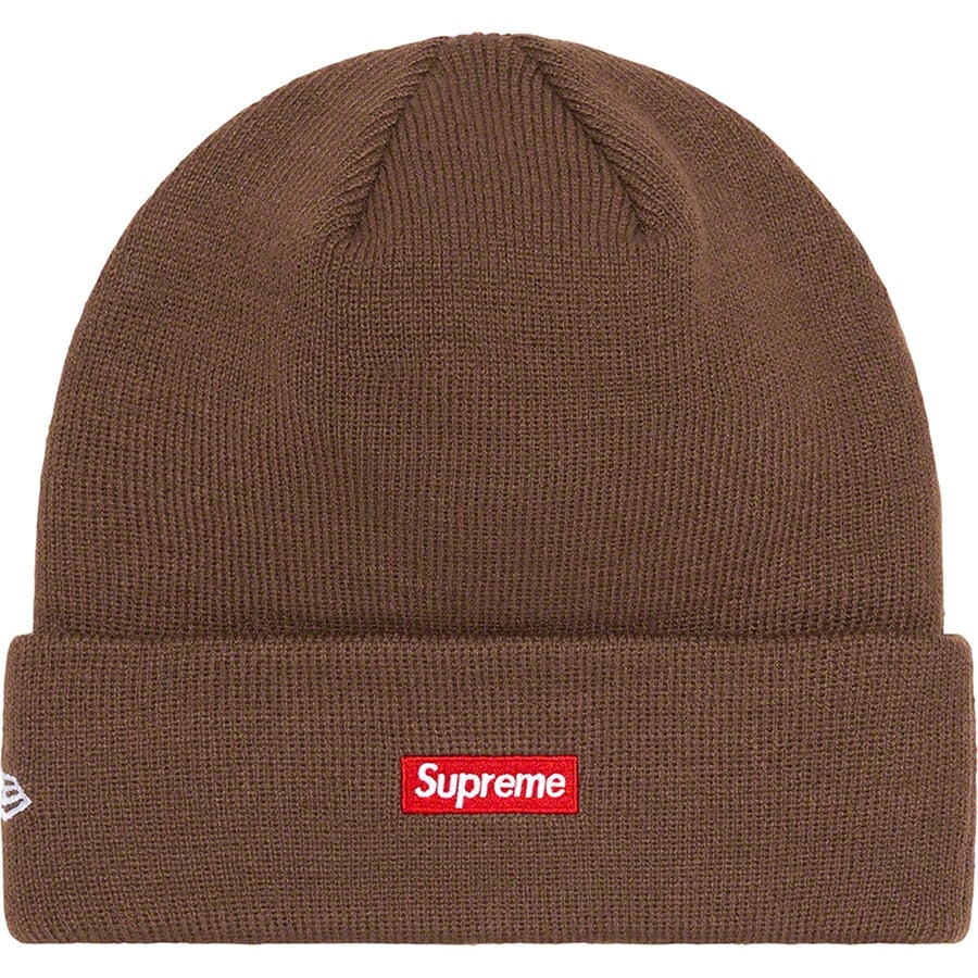 Details on New Era S Logo Beanie Brown from fall winter
                                                    2022 (Price is $40)