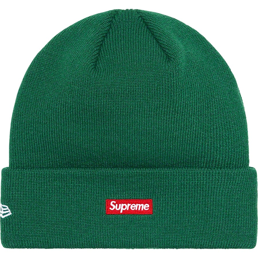 Details on New Era S Logo Beanie Dark Green from fall winter
                                                    2022 (Price is $40)