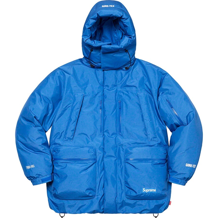 Details on GORE-TEX 700-Fill Down Parka Blue from fall winter
                                                    2022 (Price is $568)